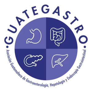 Logo de la Asociación Guatemalteca de Gastroenterología, Hepatología y Endoscopía Gastrointestinal