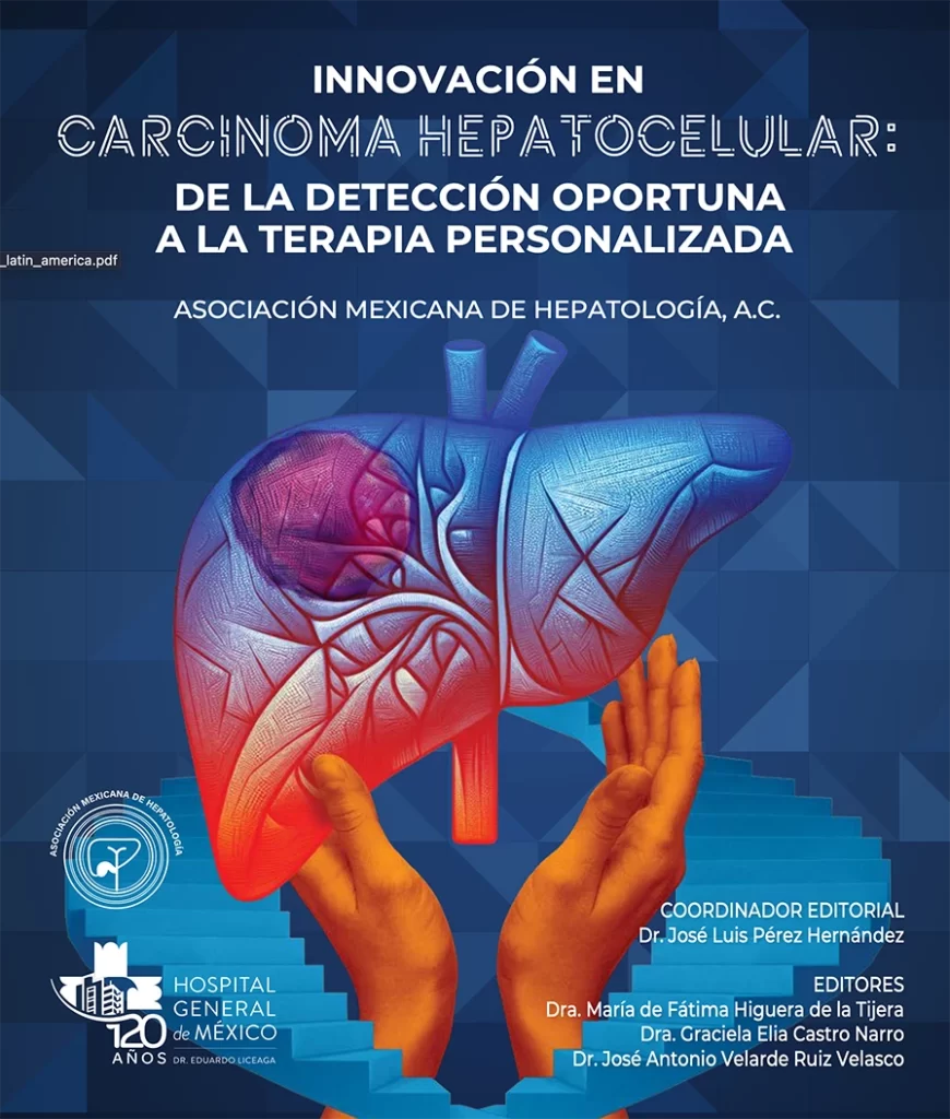 Portada del libro "Innovación en Carcinoma Hepatocelular"